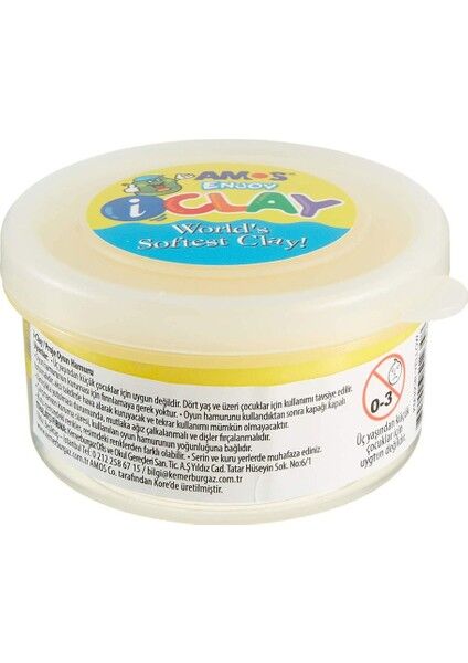 AMOS IC30-SARI PROJE HAMURU-I CLAY 30GR SARI TEKLİ
