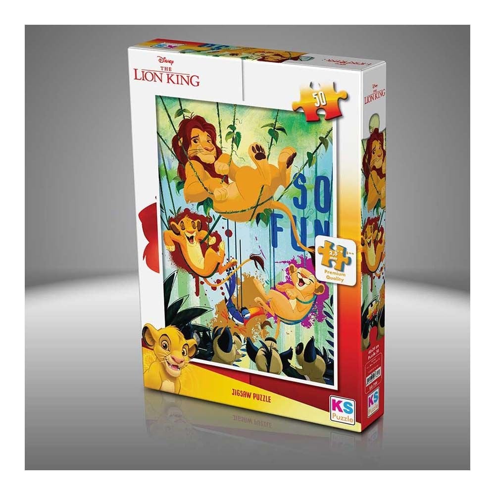 Lion King puzzle 50 parça