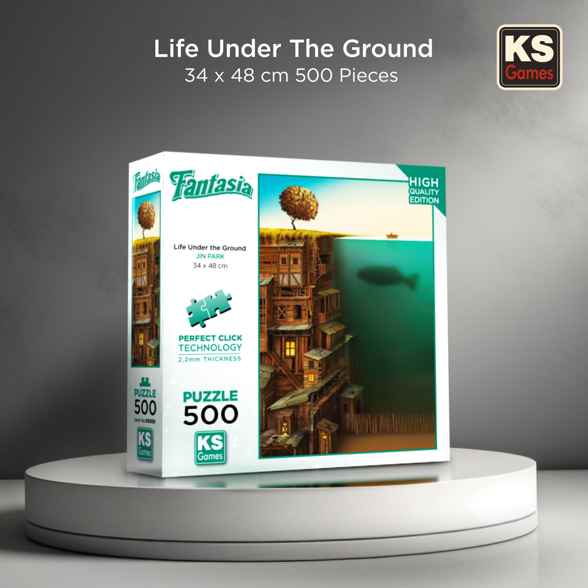 Life Under the Ground ( yerin altındaki yaşam ) puzzle 500 parça