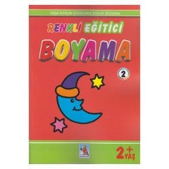 Renkli Eğitici Boyama-2 ( 2+ yaş ) 24 Yaprak