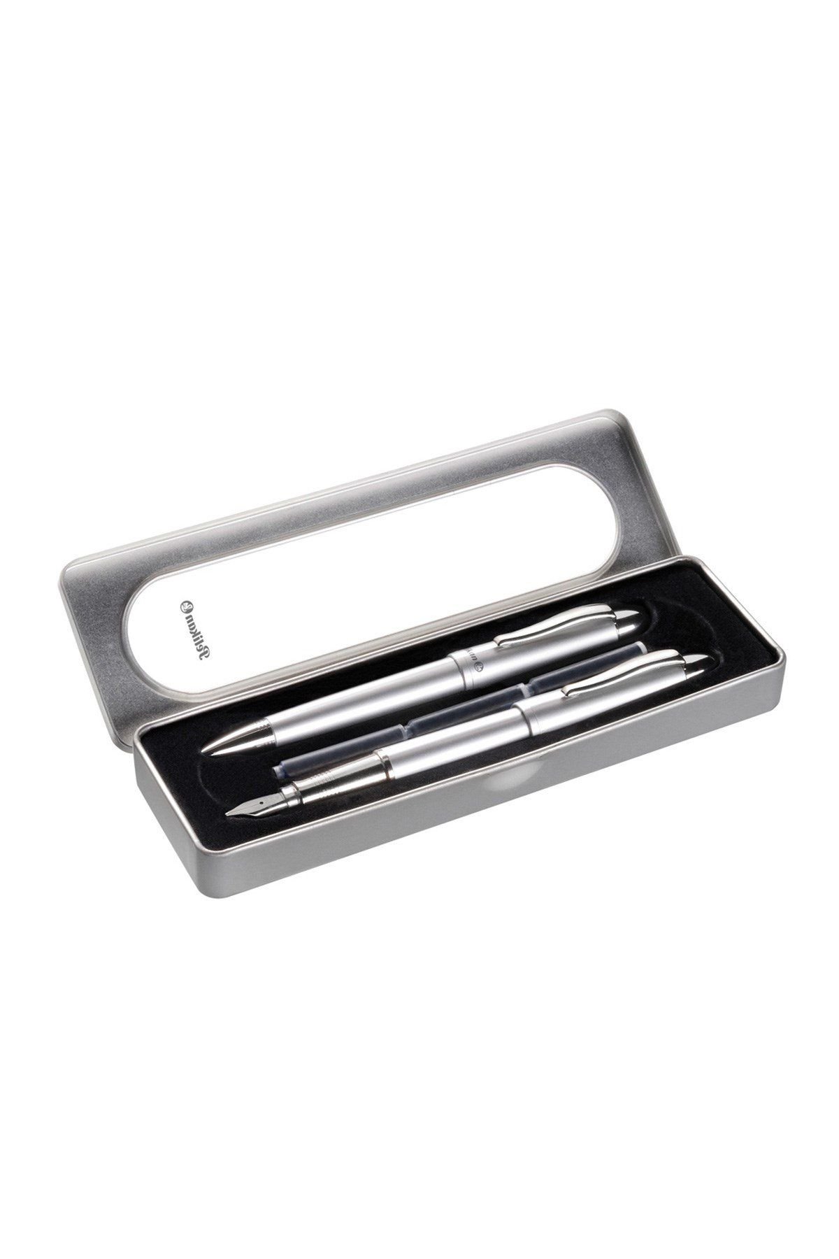 Pelikan S3001 Dolma Kalem + Tükenmez Kalem Set