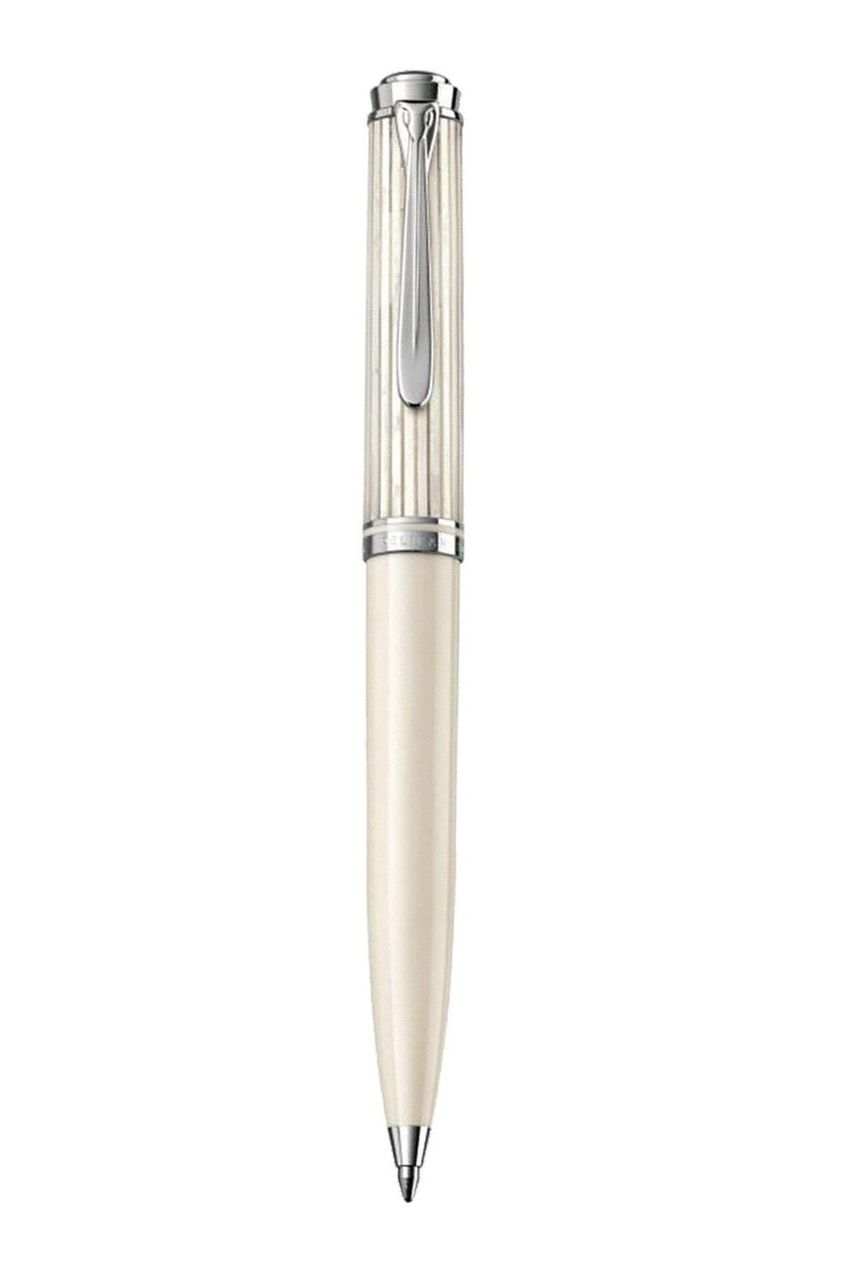 Pelikan Souveran Serisi K605 White Transparent Tükenmez Kalem