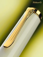Pelikan Souveran Serisi M400 White Tortoiseshell Dolma Kalem