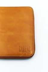 Carens K95 Crazy Camel Hakiki Deri 6 Lı Kalem Çantası
