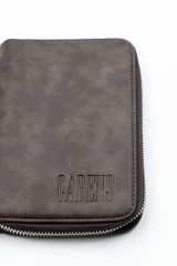 Carens 6 lı Kalem Kılıfı Koyu Kahve Crazy
