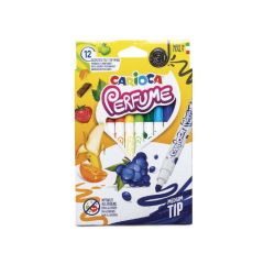 CARİOCA KOKULU KEÇELİ BOYA KALEMİ 12'Lİ