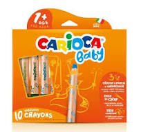 JUMBO BEBEK AHŞAP GÖVDELİ BOYA KALEMİ 3 IN 1 10'LI  KALEMTRAŞ HEDİYELİ 1+ YAŞ