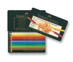 Faber Castell Polychromos Boya Kalemi 12 Renk