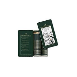 Faber Castell 12 Castell 9000 Art Seti (8B-2H)