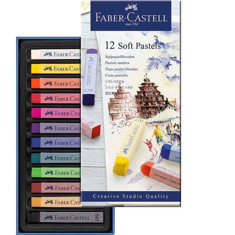 Faber Castell Goldfaber Toz  pastel 12