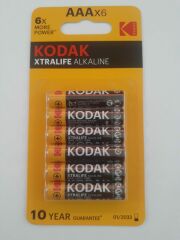 KODAK  AAA 6 LI İNCE PİL