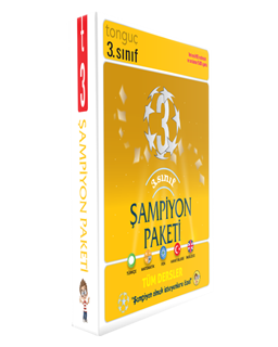 Tonguç 3.sınıf şampiyon paketi