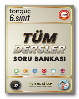 Tonguç 6.sınıf tüm dersler soru bankası