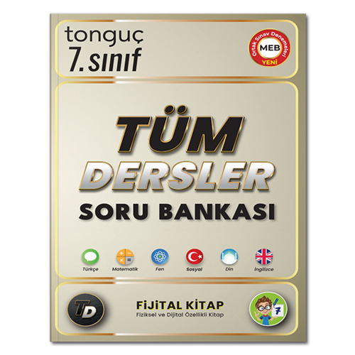 Tonguç 7. Sınıf Tüm Dersler Soru Bankası