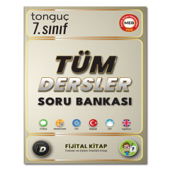 Tonguç 7. Sınıf Tüm Dersler Soru Bankası