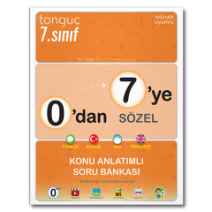 Tonguç 0'dan 7'ye Sözel Konu Anlatımlı Soru Bankası