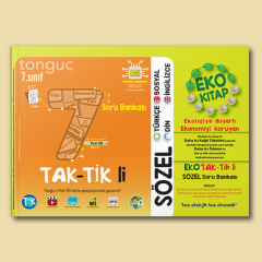 Tonguç 7. Sınıf Sözel Eko Taktikli Soru Bankası