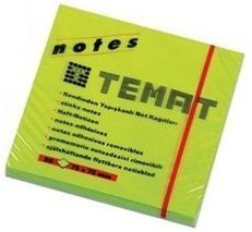 TEMAT 10935 YAPIŞKANLI NOT KAĞIDI 75x75 YEŞİL