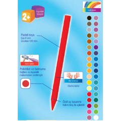 BİC  SİLİNEBİLİR PASTEL  BOYA 12 RENK