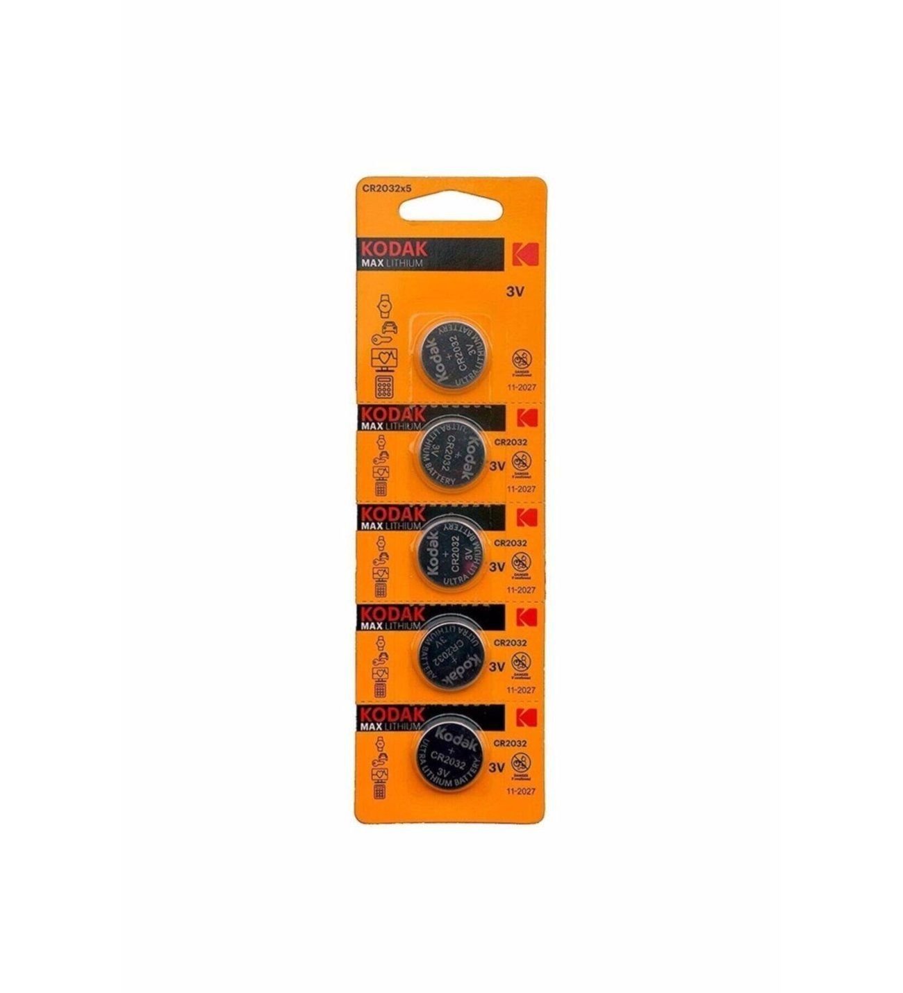 KODAK  -2032 LİTYUM PARA PİL.5'Lİ