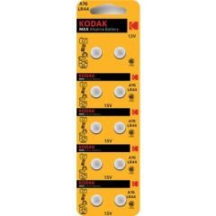 KODAK  A76/LR44  ALKALİN DÜĞME PİL 10LU