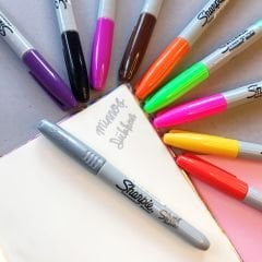 SHARPİE 1834363 METALİK MARKÖR GÜMÜŞ BULK