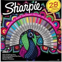 SHARPİE 2058158 FİNE PERMANENT MARKÖR 28Lİ TAVUS KUŞU