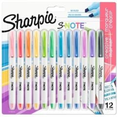 SHARPİE SNOTE KREATİF MARKÖR KARIŞIK 12 RENK