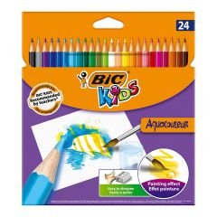 BİC AQUACOULEUR KURU SULU BOYA 24 RENK