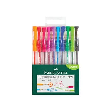 Faber Castell 1425 Tükenmez Kalem Seti 10lu