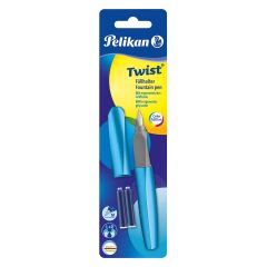 Pelikan P457 Twist Frosted Blue Dolma Kalem