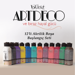 ARTDECO  AKRİLİK BOYA 140 ML 12 Lİ KENDİN SEÇ