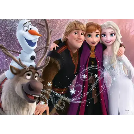 Frozen puzzle 100 parça