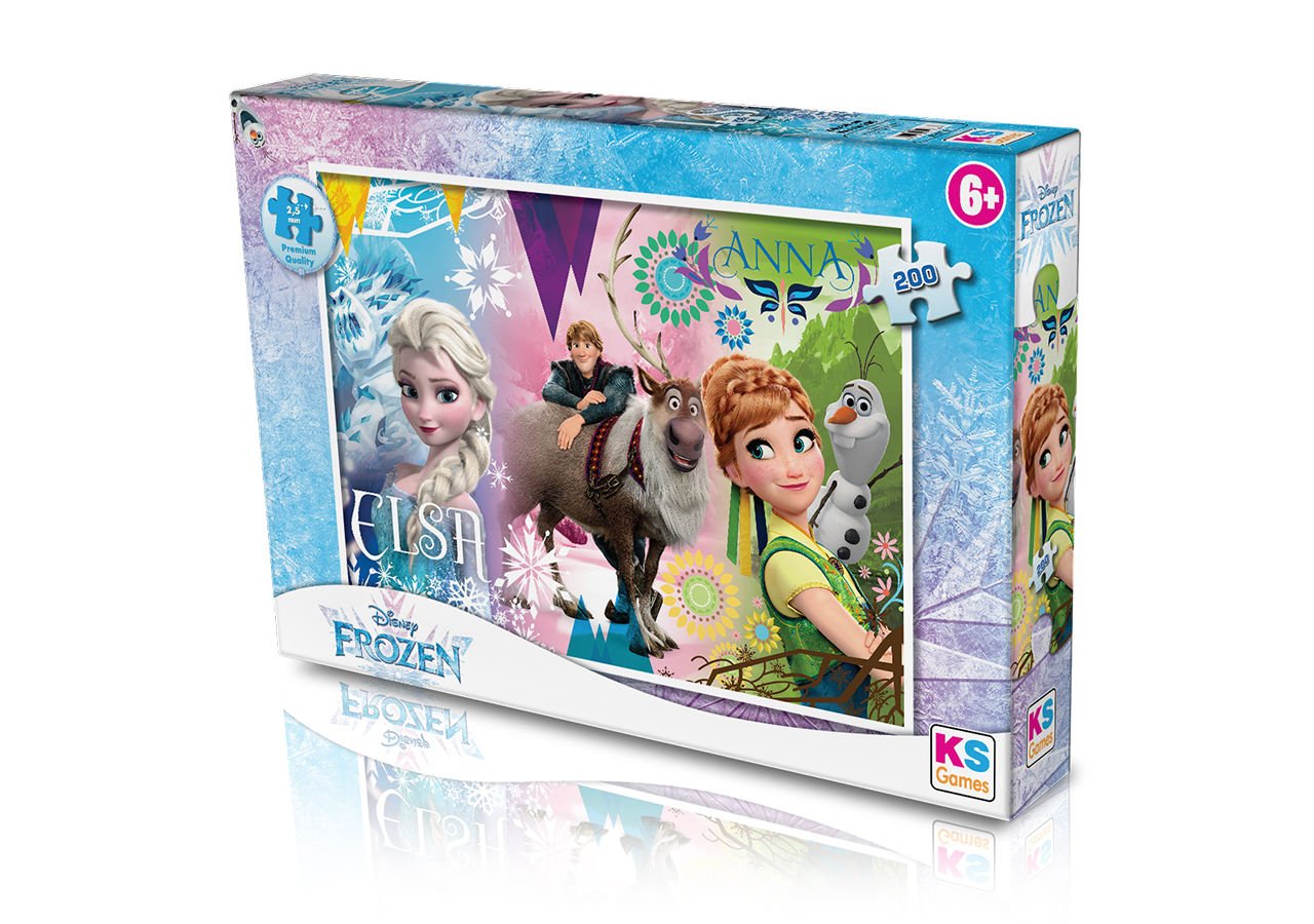Frozen puzzle 200 parça