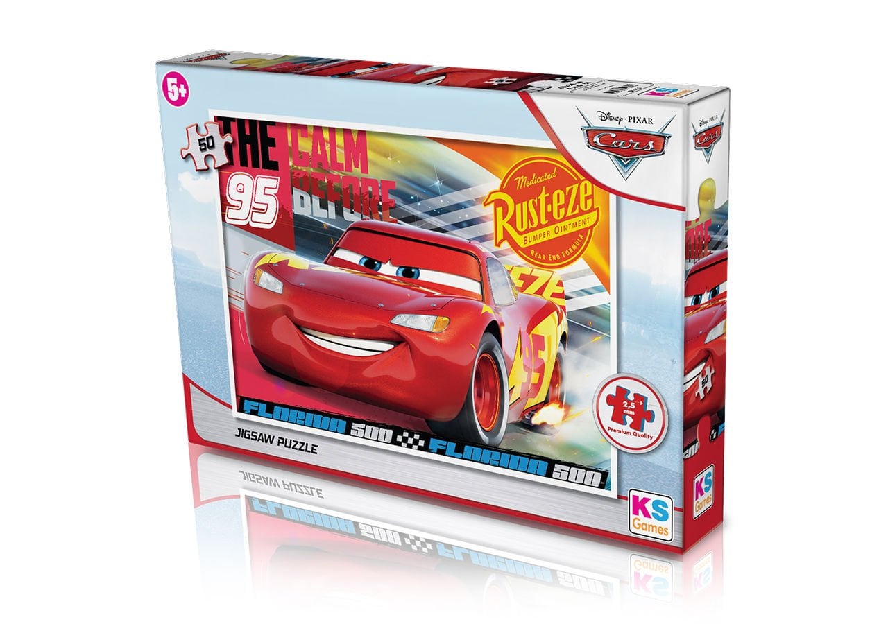 Cars puzzle 50 parça
