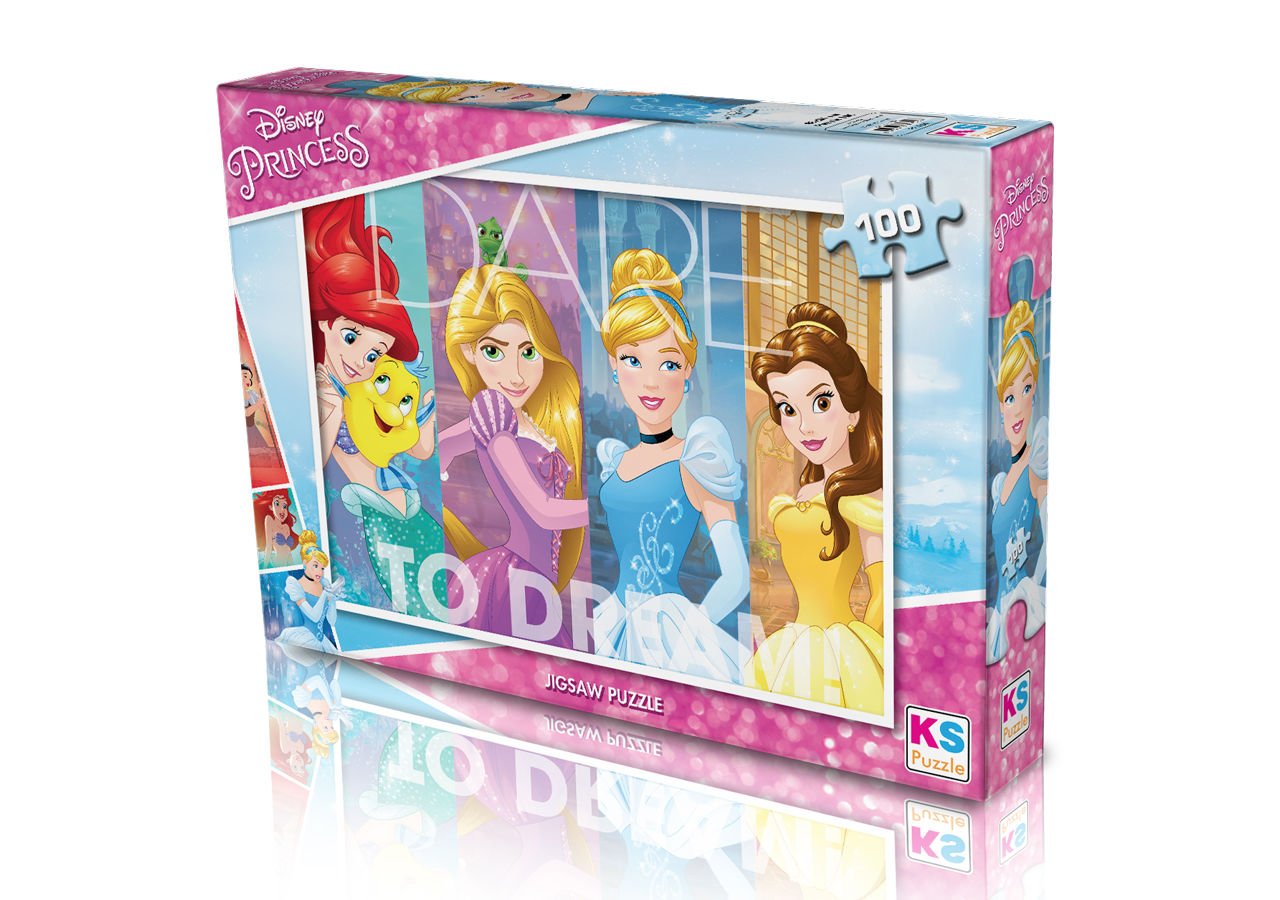 prenses puzzle 100 parça