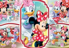 Minnie puzzle 100 parça