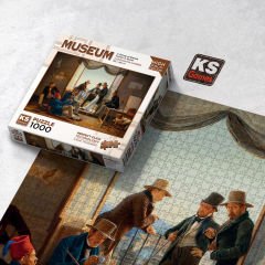 A Group of Danish Artists in Rome ( bir grup danimarka'lı sanatçı roma'da ) puzzle 1000 parça