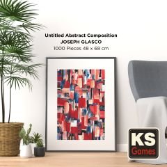 Untitled Abstract Composition puzzle 1000 parça