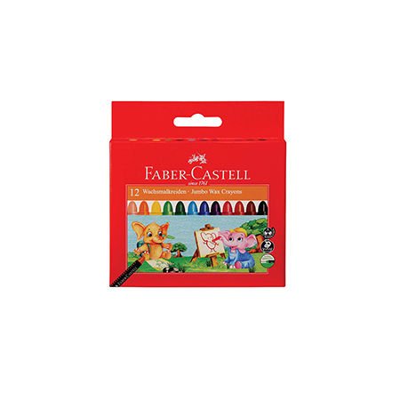 Faber Castell Süper Yıkanabilir Mum Boya 12 Renk