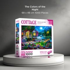 The Colors of the Night ( gecenin renkleri ) puzzle 1000 parça