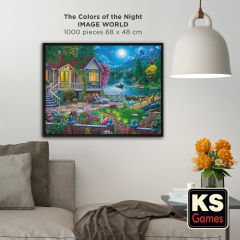 The Colors of the Night ( gecenin renkleri ) puzzle 1000 parça
