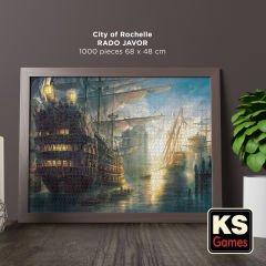 City of Rochelle puzzle 1000 parça