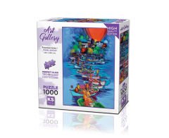 Fishermen Series I ( balıkçılar serisi 1 ) puzzle 1000 parça