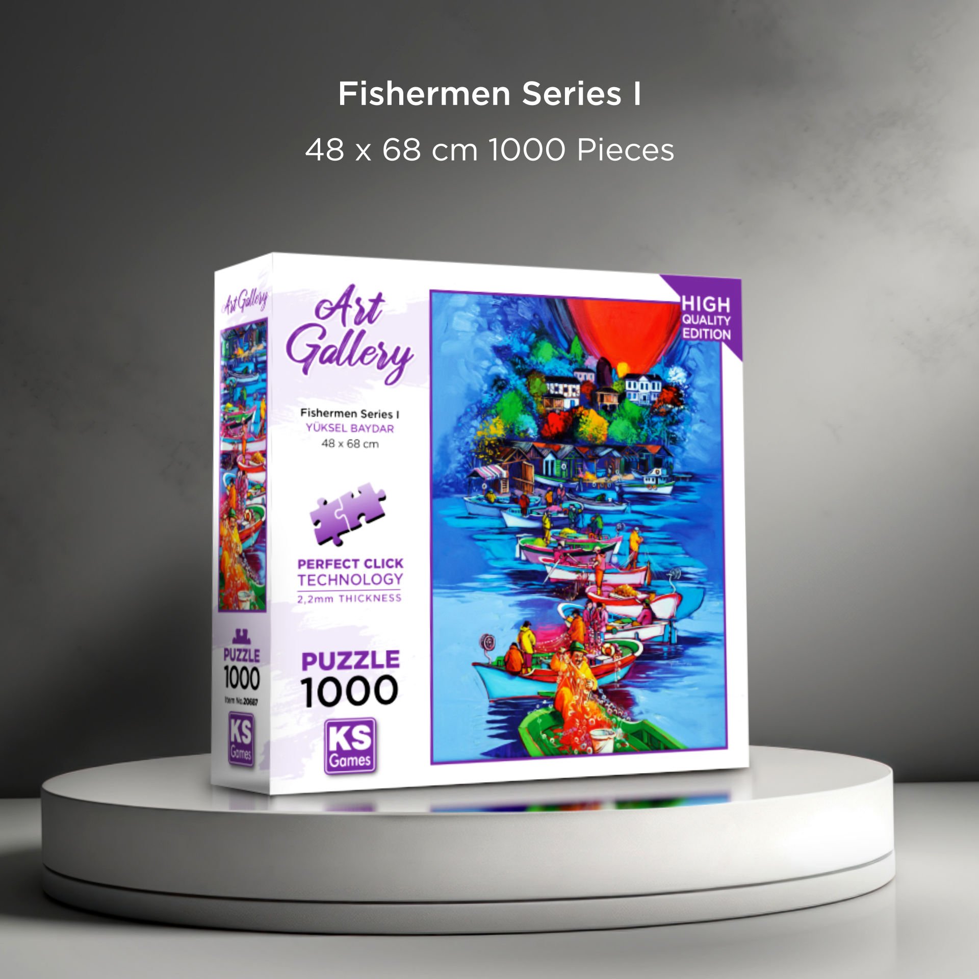 Fishermen Series I ( balıkçılar serisi 1 ) puzzle 1000 parça