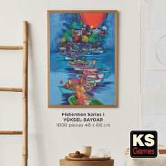 Fishermen Series I ( balıkçılar serisi 1 ) puzzle 1000 parça