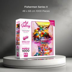 Fishermen Series II ( balıkçılar serisi 2 ) puzzle 1000 parça