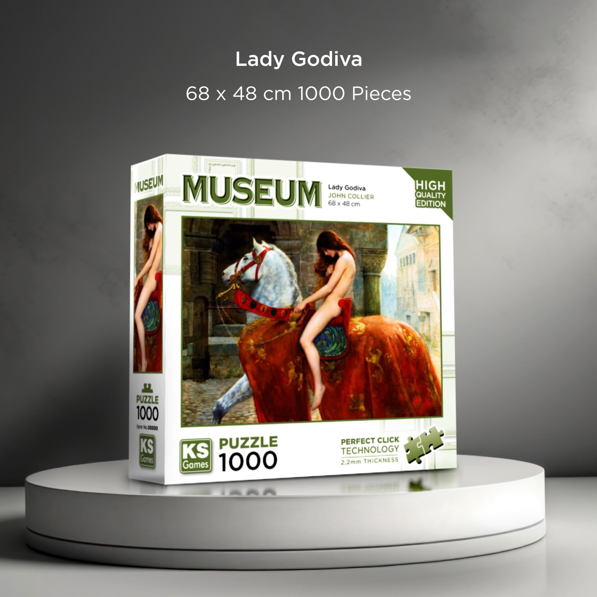 Lady Godiva puzzle 1000 parça