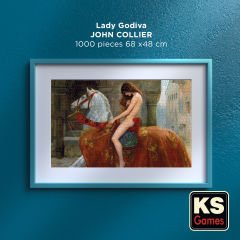 Lady Godiva puzzle 1000 parça