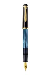 Pelikan Klasik Seri M200 Sedef Mavi Dolma Kalem M